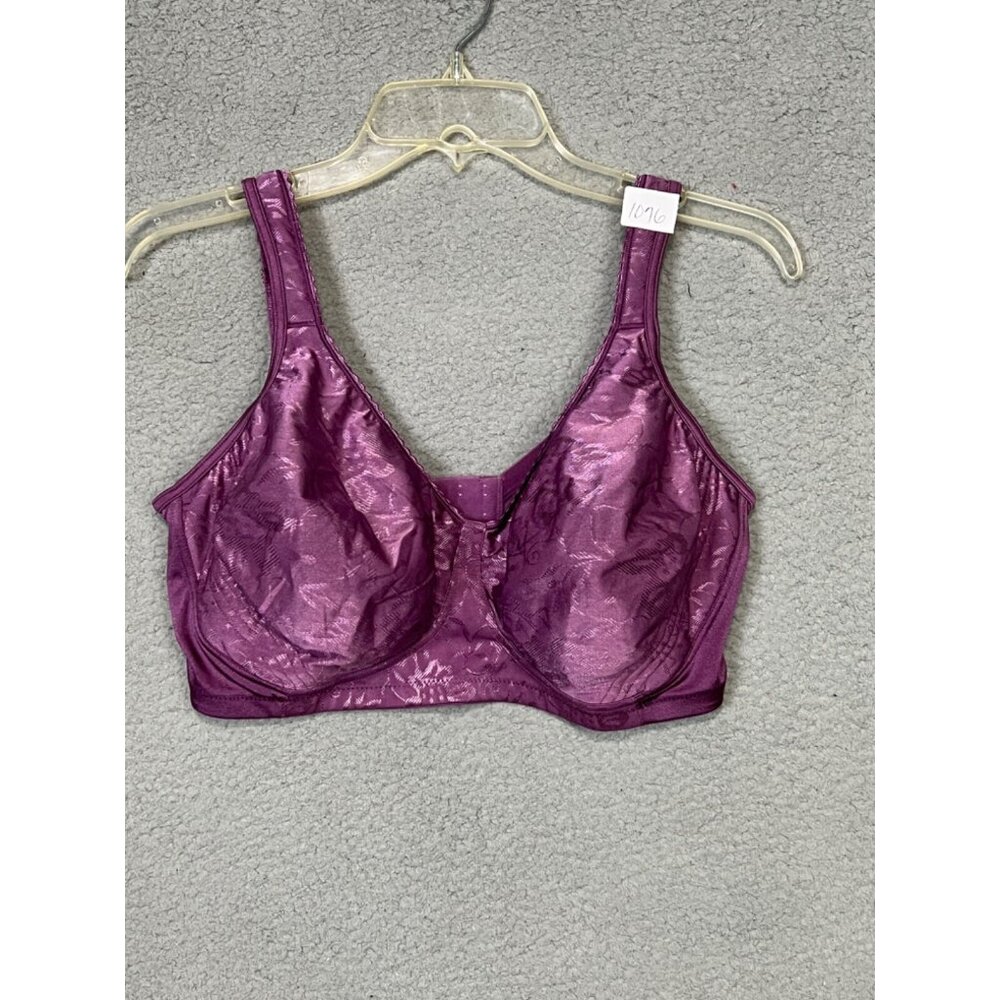 wirarpa Women's Bras Wireless Full Coverage Plus Size 38G Minimizer Non Padded